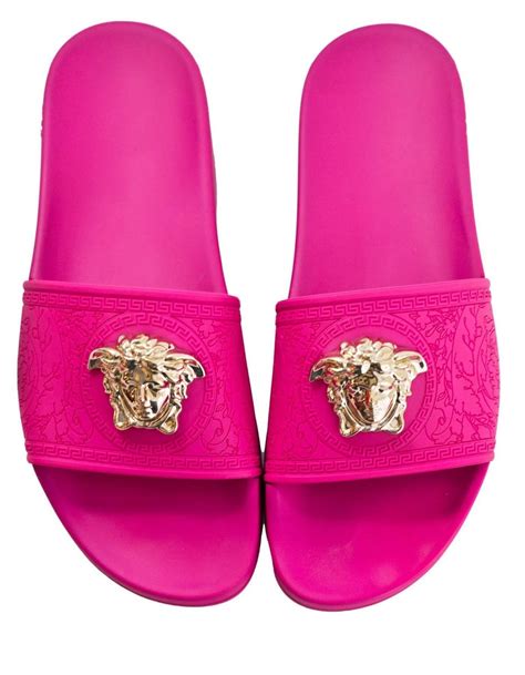 versace sandals pink|Versace sneakers women pink.